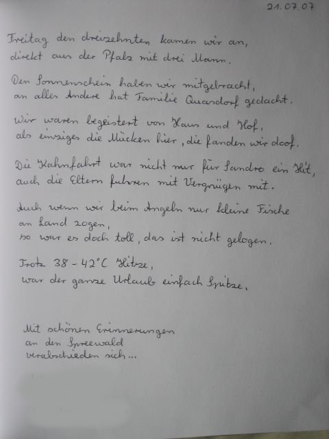 Eintrag